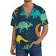 thumbnail image 1 of Fotbe Hand Drawn Seamless Camisa Estampada de Manga Corta para Hombre, Casual de Verano, Estilo Playero, Sin Arrugas-Large, 1 of 5