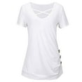 thumbnail image 4 of T-shirts à Manches Courtes à Manches Courtes pour Femmes, 4 of 5