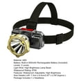 thumbnail image 7 of Cheers.US Rechargeable Headlamp Flashlight, Bright LED Headlamp,Ajustable,IPX6 Waterproof Head Lamp for Adults,Camping,Hiking,Battery Included, 7 of 7