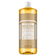 Dr.Bronner's Magic Soap, Sandalwood Jasmine, Pure-Castile Body Wash Liquid Soap, 32 fl oz