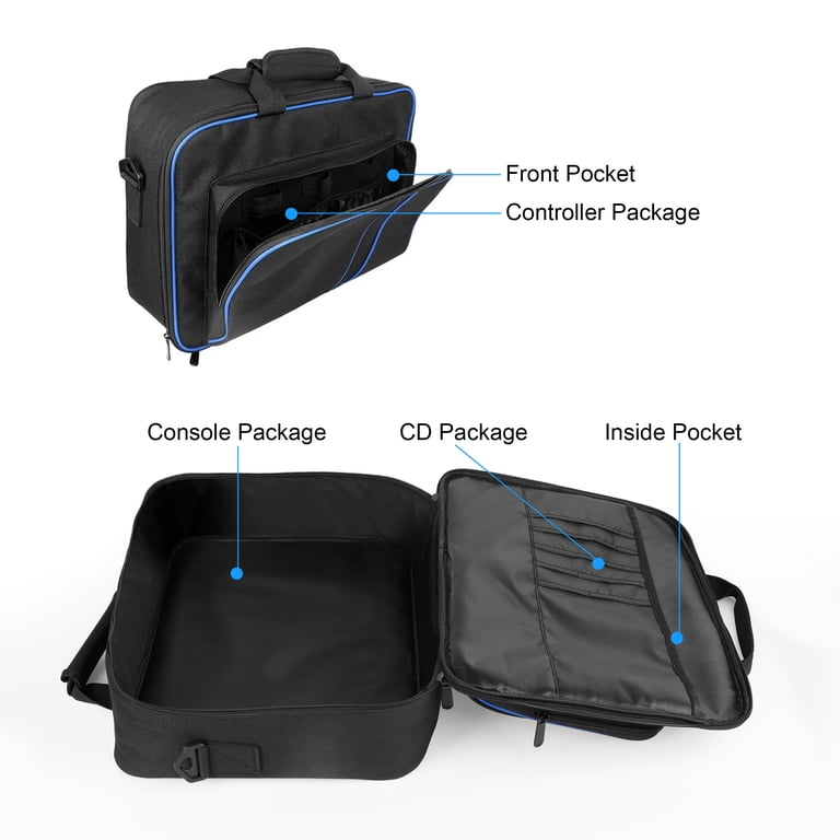 TSV PlayStation PS5 Electronics Carrier: Travel Bag for PS5 Disc