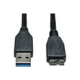 thumbnail image 1 of Eaton Tripp Lite Series USB 3.0 SuperSpeed Device Cable (A to Micro-B M/M) Black, 1 ft. (0.31 m) - USB cable - Micro-USB Type B (M) to USB Type A (M) - USB 3.0 - 1 ft - black, 1 of 6