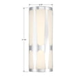 thumbnail image 4 of Crystorama Royston Integrated LED Polished Chrome Sconce, 4 of 13