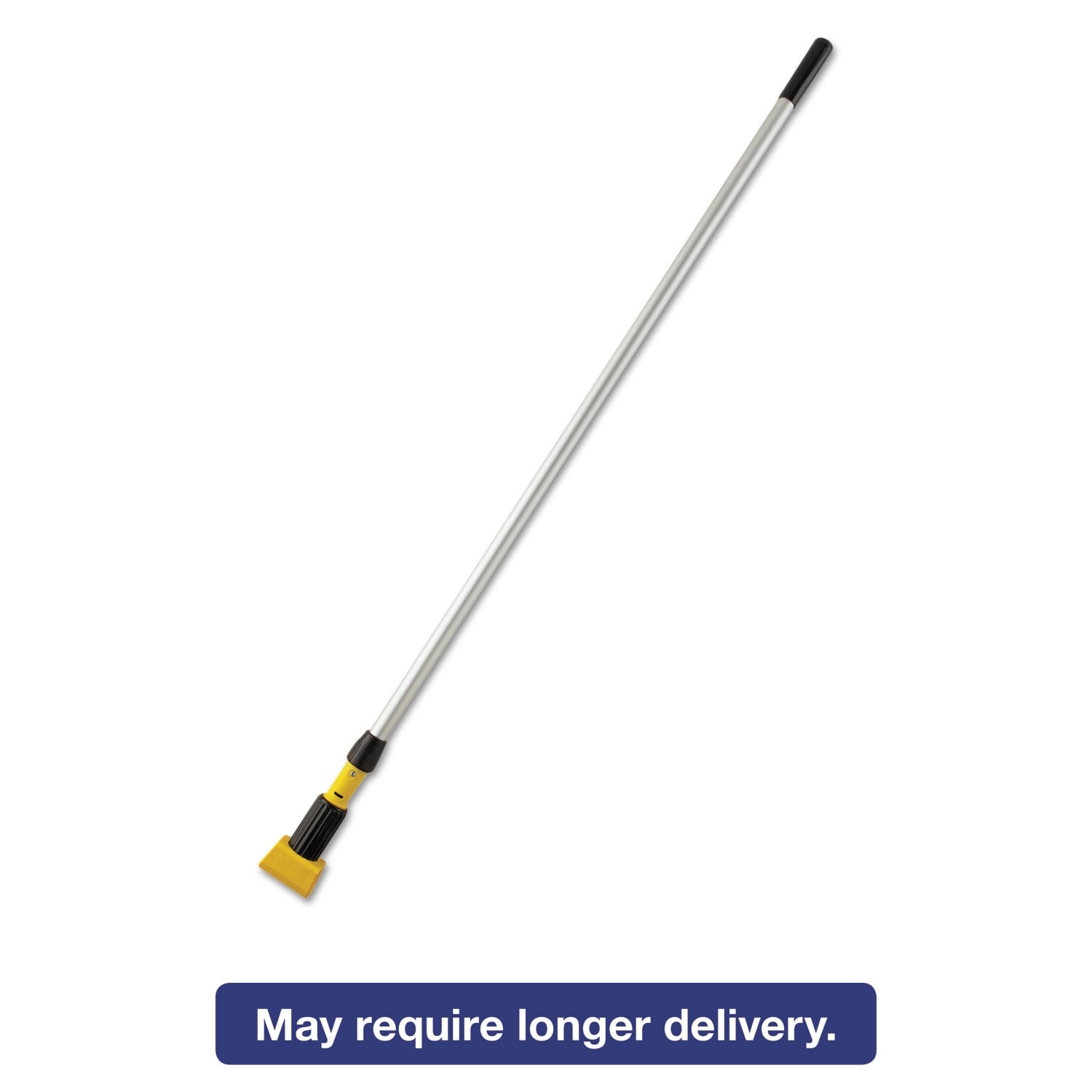 Rubbermaid Commercial Gripper Mop Handle Aluminum Yellow/Gray 54" H225
