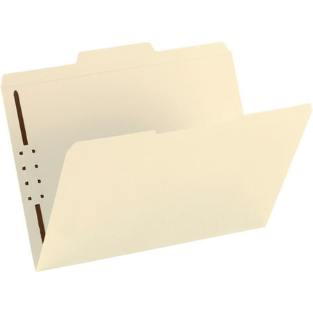 Place Fastener Folder - Smead Fastener File Folder, 1 Fastener, Reinforced 1/3-Cut Tab, Letter Size, Manila, 50 each per Box (14534)