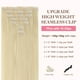 thumbnail image 2 of Extensiones de cabello con clip GOO GOO, cabello humano real, 22 pulgadas, 150 g, 2 of 8