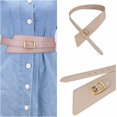 thumbnail image 4 of PIKADINGNIS Women Waist Belt Faux Leather Irregular Vintage Wide Dress Belt Retro Wide Waist Cinch Belt for Jumpsuit Coat Costume, 4 of 6