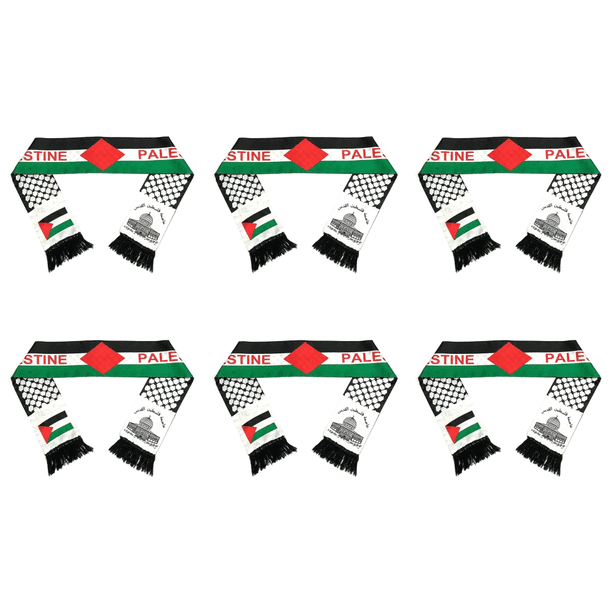 Bufanda Palestina Doble Cara Que No Destiñe para El Día Nacional (Palacios Imperiales)