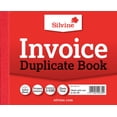 thumbnail image 1 of Silvine Livre en Double 4 X 5 Pouces Facture 616 Lot de 12, 1 of 4