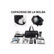 thumbnail image 3 of Maleta Deportiva Bolsa Gym De Viaje Negro, 3 of 5