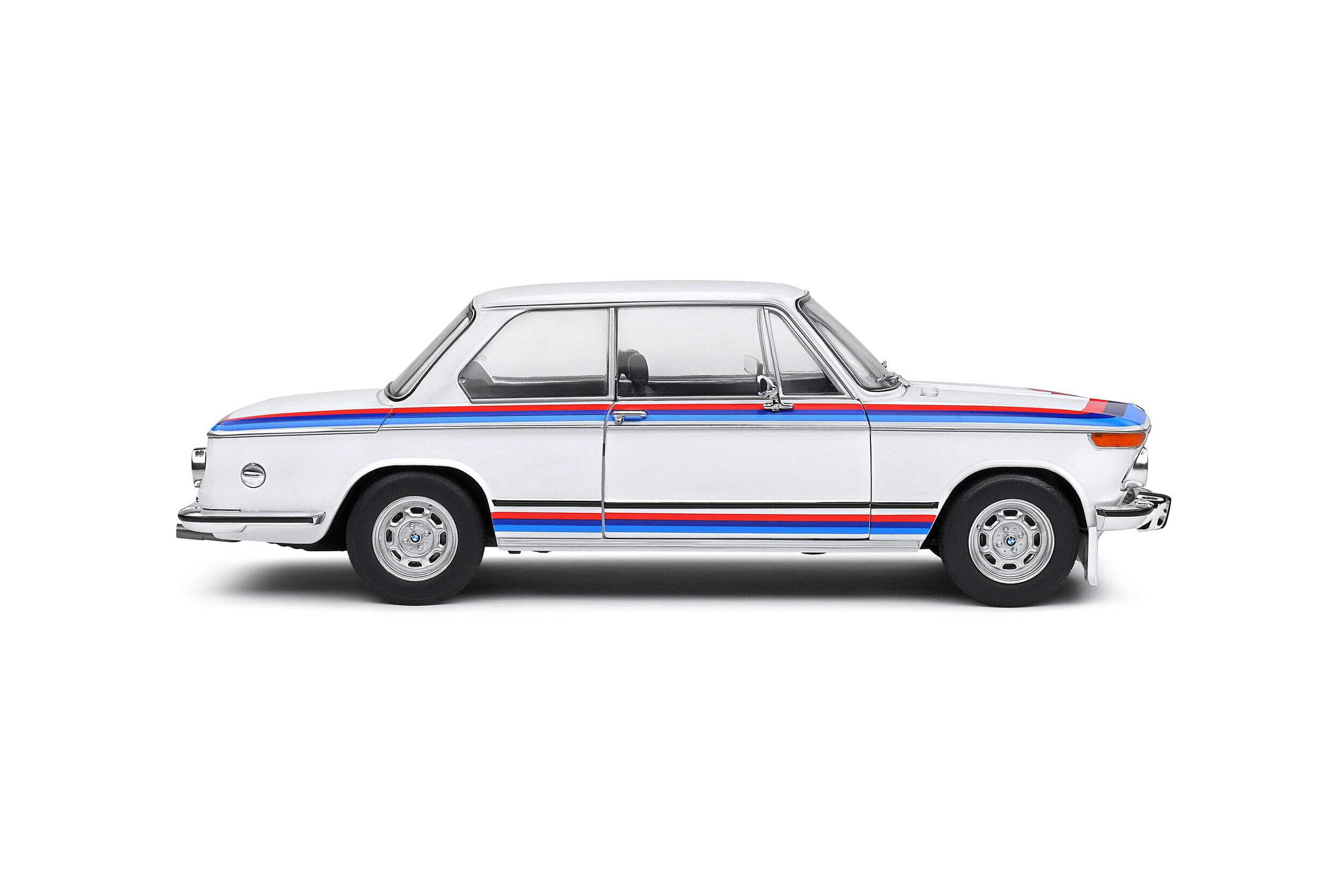 Solido BMW 2002 Tii Turbo Evocation Diecast Model Car 1:18 Scale White