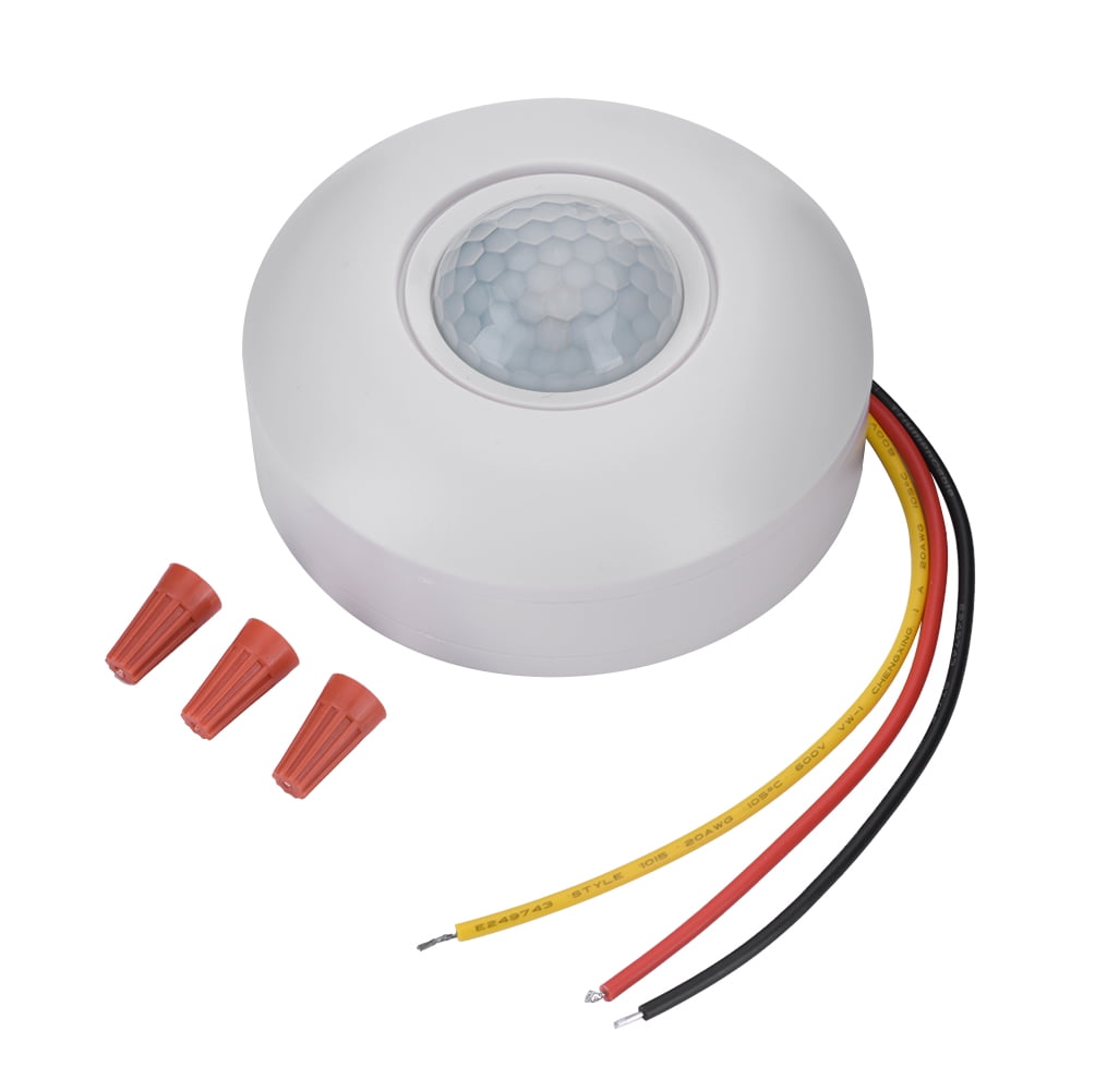 Ashata 360° Infrared PIR Motion Sensor Switch with Time Delay for LED Ceiling Light AC180-250V, sensor switch led,switch for led
