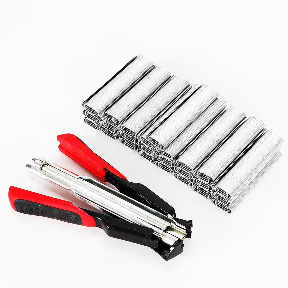 Manual Hog Ring Plier Ring Gun 2500x C Clips For Sausage Casings Netting