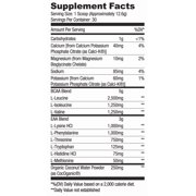 RYSE BCAA EAA Powder Surgar-Free - Tropical Snocone - 30 Servings
