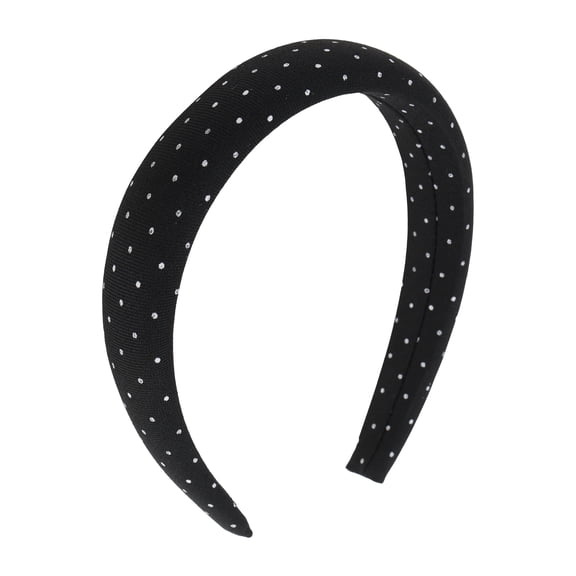 Unique Bargains 1 Pc Headband Fashion Narrow Hair Accessories Black