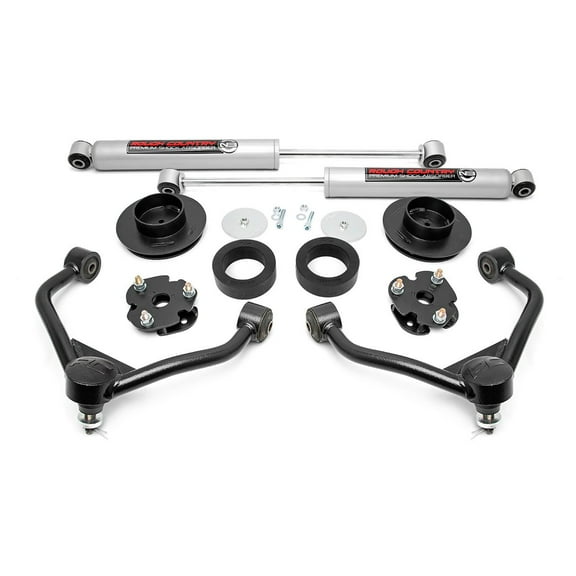Rough Country 3" Lift Kit (fits) 2012-2018 Ram 1500 4WD | N3 Shocks | Control Arm Suspension System | 31230