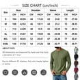 thumbnail image 4 of Mens Long Sleeve Henley Shirts 3 Button Moisture Wicking Tee Solid Color Soft Basic Casual Tshirt Gray XL, 4 of 6