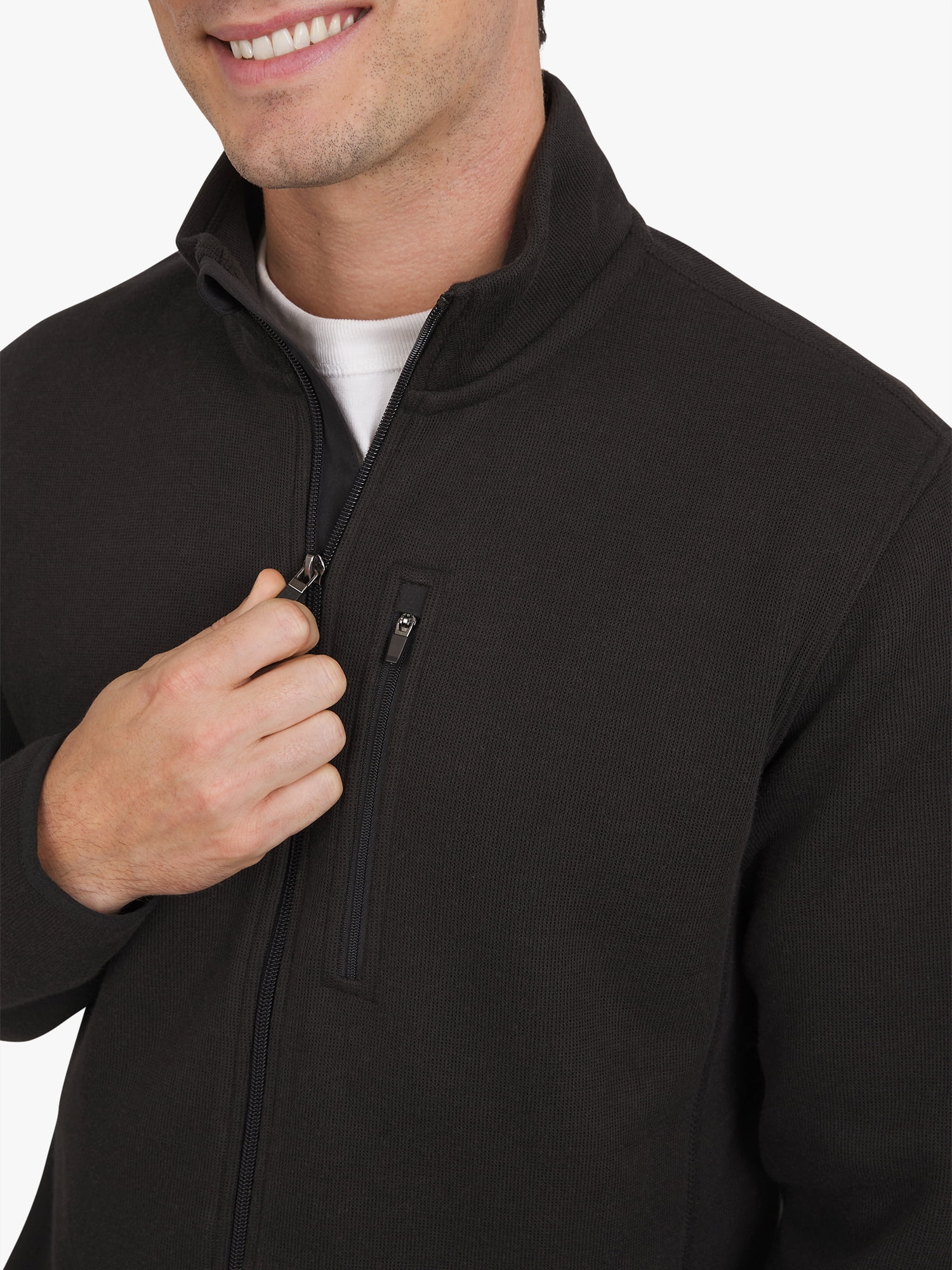 Chaps Men's & Big Men's Full Zip Fleece Sweater, Sizes S-2XL