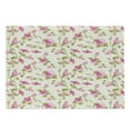thumbnail image 1 of Floral Cutting Board, Pattern of Blossoming Romantic Flowers with Leaves Vintage Garden Art, Decorative Tempered Glass Cutting and Serving Board, in 3 Sizes, by Ambesonne, 1 of 2