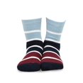 thumbnail image 3 of TeeHee Kids Boys Cotton Basic Crew Socks 12 Pair Pack (6-12 Months, Sold & Ruggy Stripe), 3 of 11