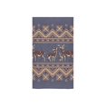 thumbnail image 2 of MKHERT Brown Pattern Bath Towel Hand Towel Shower Towel Washcloth 16x28 inch, 2 of 3