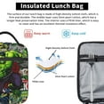 thumbnail image 4 of Insulation Portable Lunch Bag, Green Hulk Thermal Container with Adjustable Shoulder Strap, 4 of 7