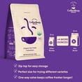 thumbnail image 3 of Coffee Bean Direct Organic Fair Trade Colombian, Whole Bean Coffee, Arabica, Light Roast, 1 lb Bag, 3 of 10