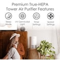 thumbnail image 3 of Crane Air Purifier with True HEPA Filter – Quiet, Compact, and Powerful Air Cleaning for Home, Bedroom, and Office, EE-5067, 3 of 7