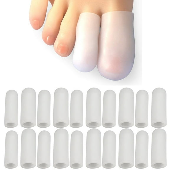 20pcs toe protectors Toe Caps and Protectors, Gel Toe Covers, Protect Toe from Rubbing and Other Painful Toe Problems