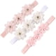 thumbnail image 1 of Diadema de flores con cinta de grogrén para niñas pequeñas, adecuada para niños y niñas pequeñas como accesorios para el cabello para fiestas, bodas y fotos (3 piezas), 1 of 5