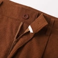 thumbnail image 6 of DHFJKG Dress Pants For Men Wide Leg Loose Fit Casual Business Flat Front Solid Color Stretch Pants Classic Trousers, 6 of 8