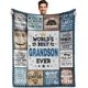 thumbnail image 1 of LHSHID Grandson Gifts from Grandma Grandpa Gifts for Grandson Grandson Birthday Gifts Grandson Grandson Gifts for Fathers Day Grandson Blanket 30"x40", 1 of 6