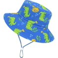 thumbnail image 1 of Baby Sun Hat Baby Boy Hats Toddler Hat UPF 50+ Bucket Hat for Baby Girls Infant Beach Hat with Wide Brim Kids Caps, 1 of 5