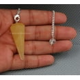 thumbnail image 3 of Yellow Aventurine Crystal Pendulum Divination, 3 of 4