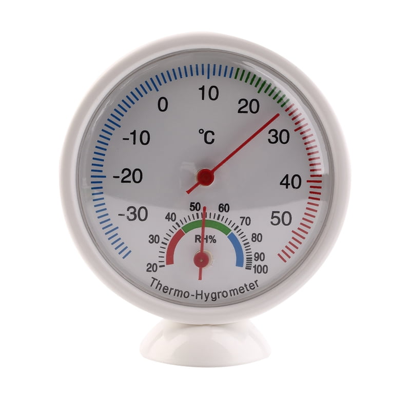 High Quality Indoor Outdoor Thermometer Hygrometer Temperature Meter New Multicolor by