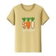 thumbnail image 4 of Mujeres Manga Corta de Verano Tops Pascua Impresa Cuello Redondo, Blusa de Moda Casual para la Primavera, 4 of 5