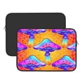 thumbnail image 3 of Bingfone Magic Mushrooms Laptop Sleeve Case 15 Inch, 360° Protective Computer Carrying Bag, 3 of 9