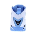 thumbnail image 3 of Nike Jordan True Flight Leather Infant/Toddler Shoes Size 7, Color: White/University Blue/Black, 3 of 5