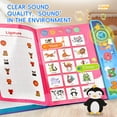 thumbnail image 6 of Interactive Talking Book | Electronic ABC Sound Book for Early Education & Preschool Learning | Audio E-Book | Touch Activated | Teaches Letters Numbers Animals Colors | Portable Size | 1 Piece, 6 of 8