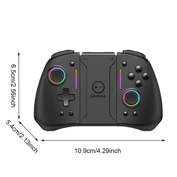 Gamepad inalámbrico KS42 duradero Compatible con Bluetooth para Nintendo Switch/OLED/Lite