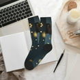 thumbnail image 6 of KLL North American Bald Eagle Print Cool Socks Men's Women's Crew Socks Funny Crazy Novelty Stockings, 6 of 7