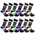 thumbnail image 3 of Falari 12-Pack Men Dress Socks Size 10-13 Fit Shoes Size 6-10, 3 of 6