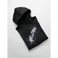 thumbnail image 3 of Astronauts Touch Hands Hoodie Men -Image by Shutterstock, Male 3X-Large, 3 of 4