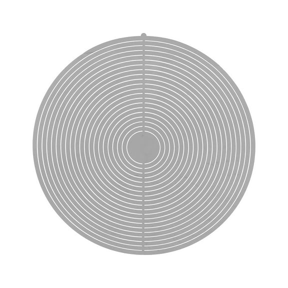 Fdelink Wind Spinner Windchimes Metal360° RotatingBalconySilver Silver