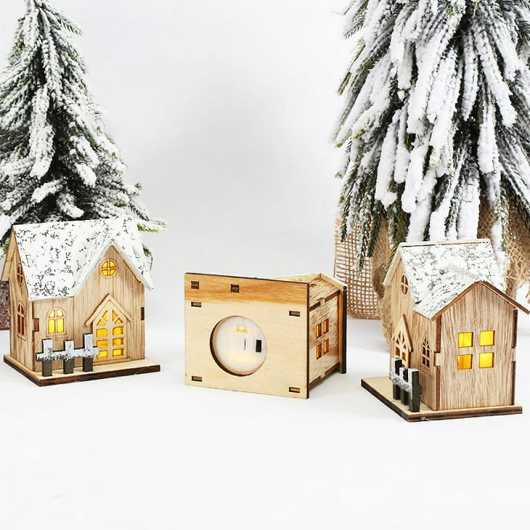 Rizzy Home Holiday Ivory/Multi-Color Winter Scene With Woodland