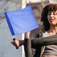 thumbnail image 4 of Portable Competition Flag Hand Waving Flag Referee Flag Conduct Supply, 4 of 8