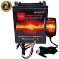 thumbnail image 1 of Batterie ATV Scellée Haute Performance BRS14AH-BS 12v, Batterie de Moto, Batterie de Motoneige Combo avec Chargeur Intelligent - Garantie 2 Ans - Remplacement pour YTX14AH-BS, 14AH-BS, 1 of 1