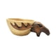 thumbnail image 4 of Taza de madera con forma de animal, taza de agua para café y té, taza con imagen de cabeza de animal. Reno, 4 of 9