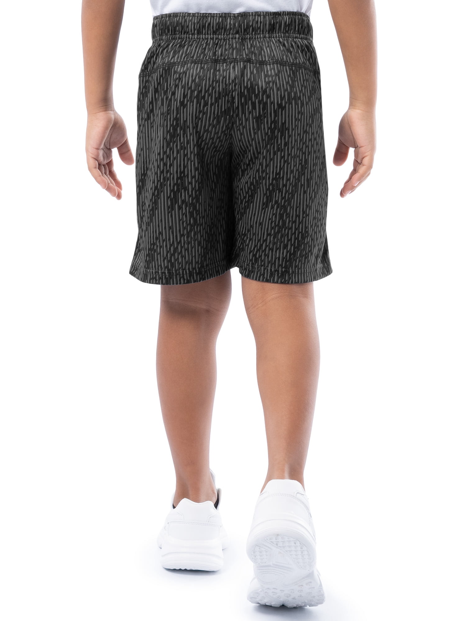 Athletic Works Boys Core Performance Shorts, 2-Pack, Sizes 4-18 & Husky
