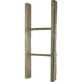 thumbnail image 4 of Ekena Millwork 15"W x 36"H x 3 1/2"D Vintage Farmhouse 2 Rung Ladder, Barnwood Decor Collection, Pebble Grey, 4 of 13